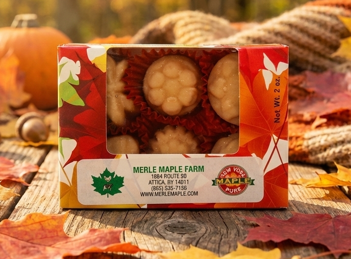 Maple Sugar in a Box