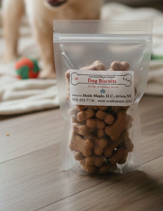 Maple Coated Dog Biscuits - 30 Piece
