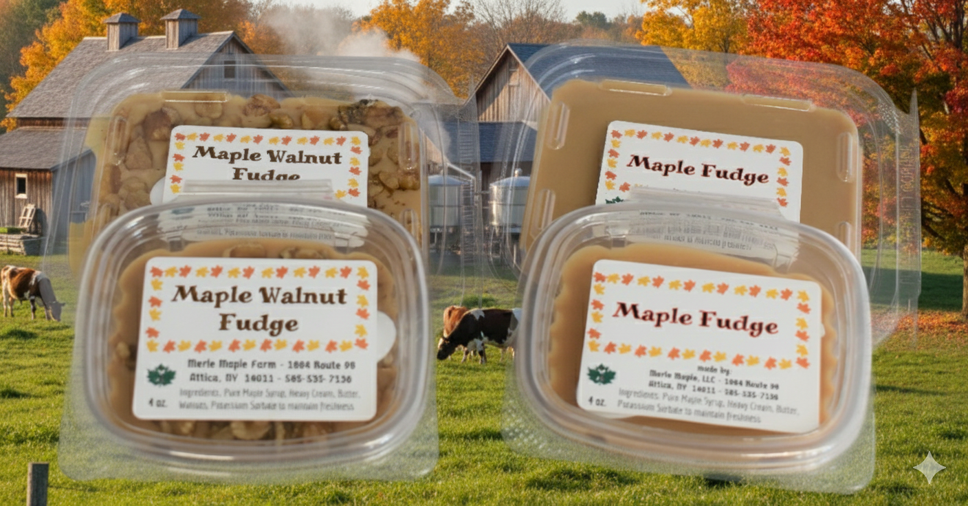 Maple Fudge - Plain or Walnut