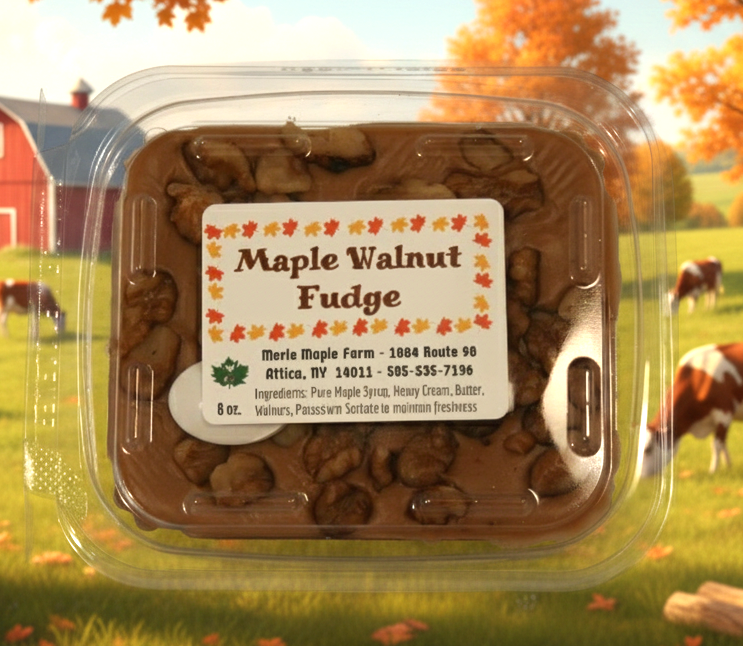 Maple Fudge - Plain or Walnut