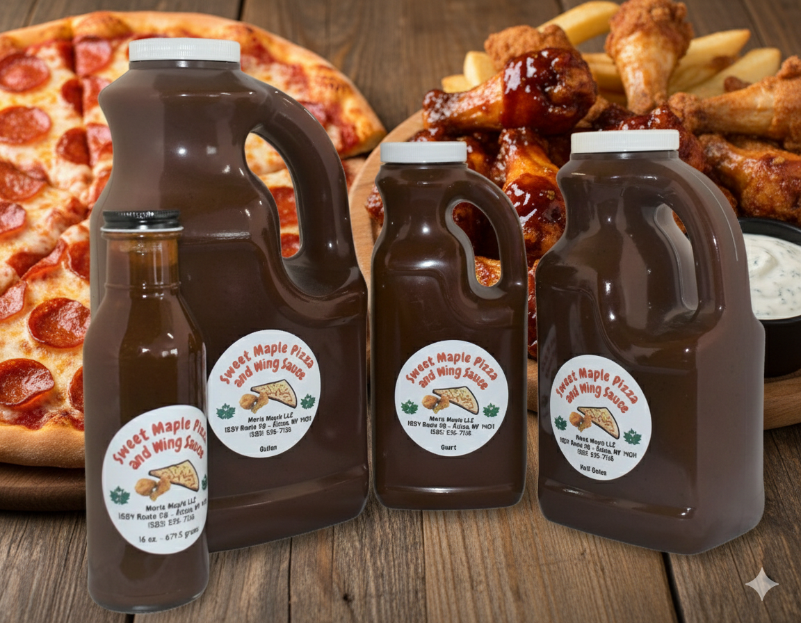 Sweet Maple Pizza & Wing Sauce