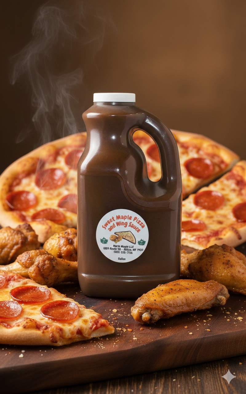 Sweet Maple Pizza & Wing Sauce