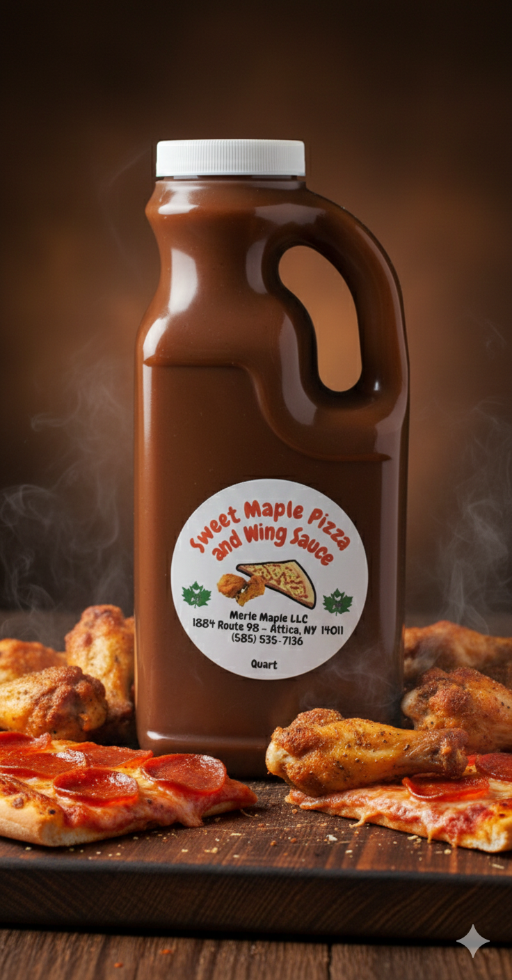Sweet Maple Pizza & Wing Sauce