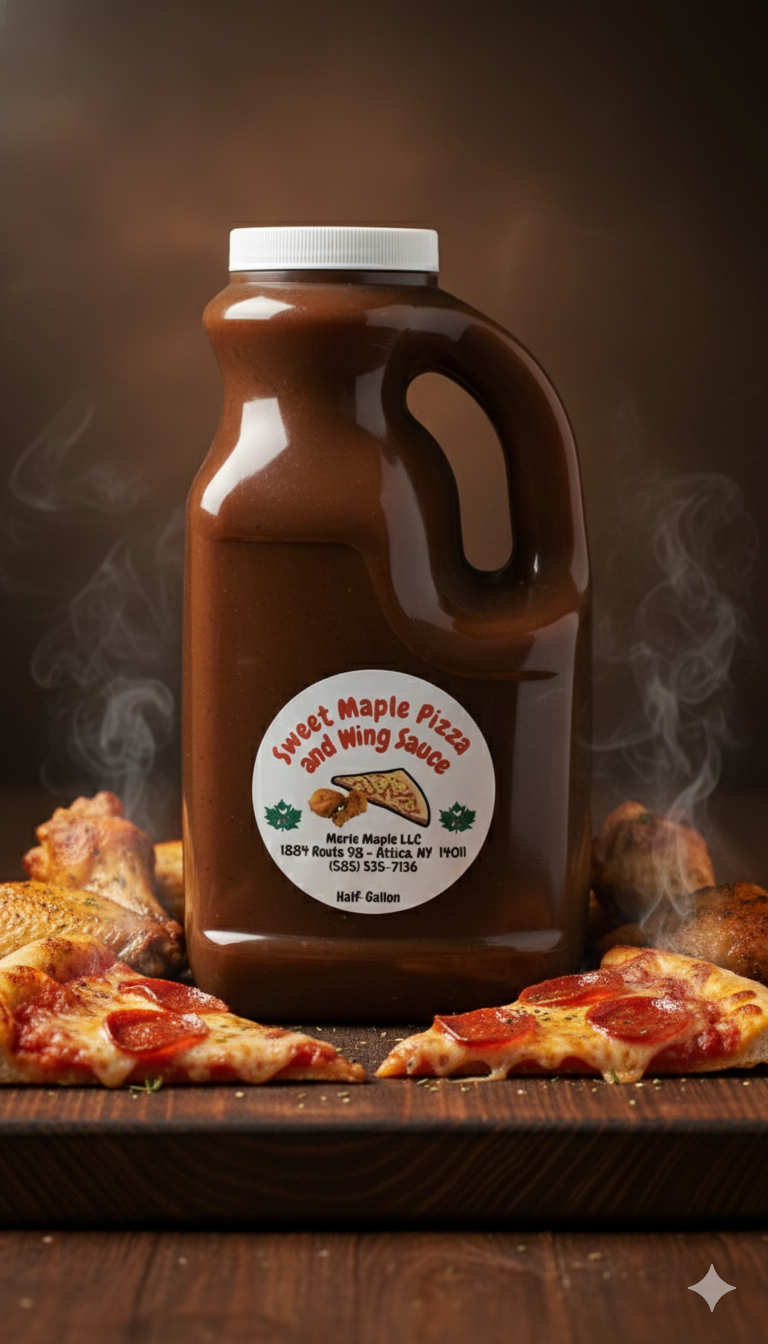 Sweet Maple Pizza & Wing Sauce