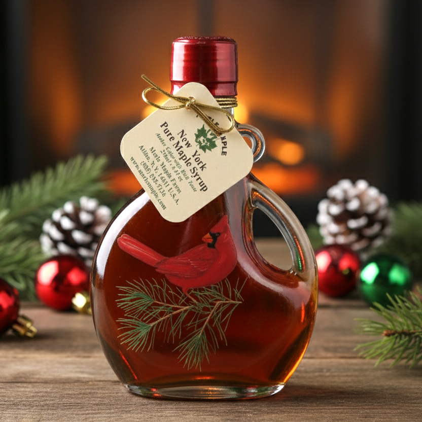 Cardinal Glass Bottle