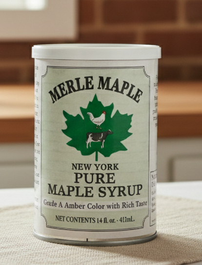 Pure Maple Syrup Tin Cans