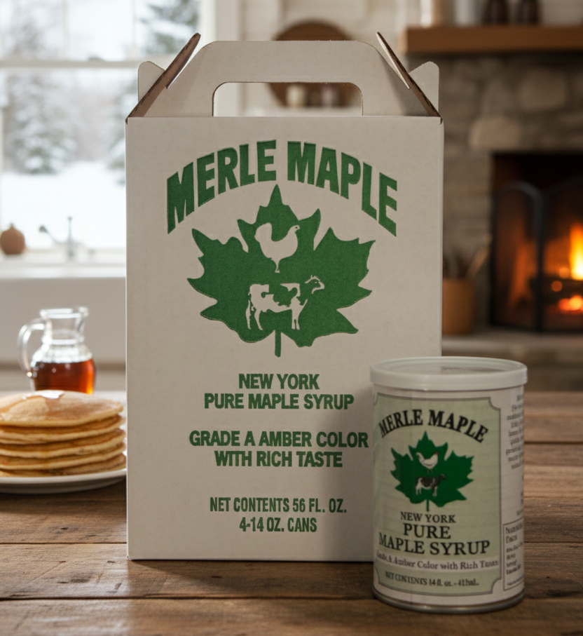 Pure Maple Syrup Tin Cans