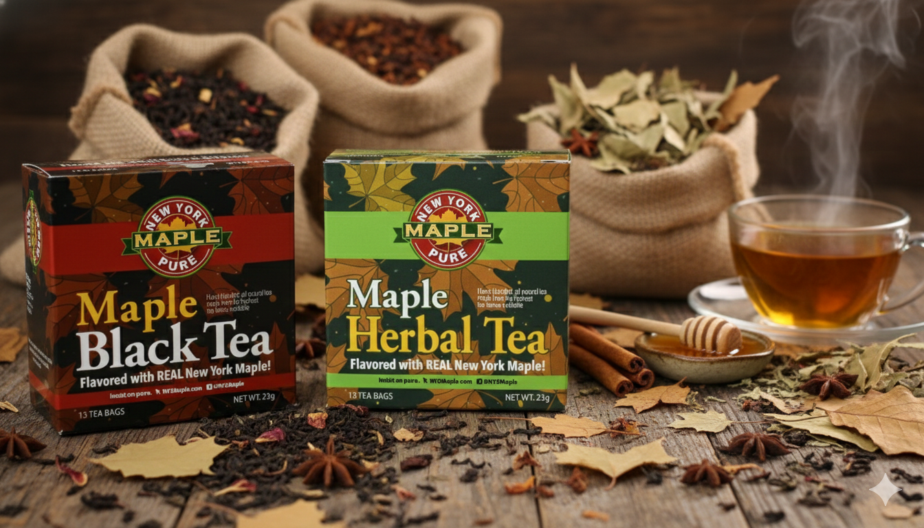 Maple Tea - Black or Herbal